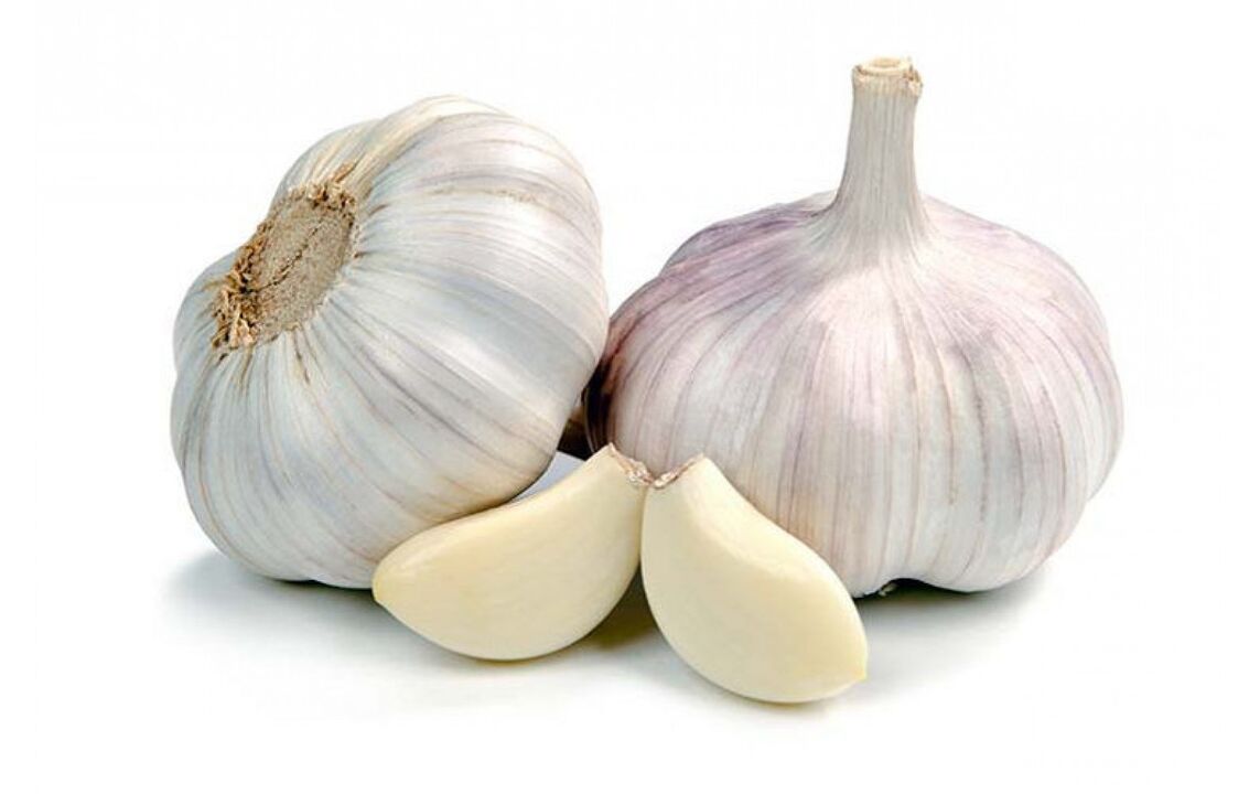 Garlic capsules from worms Vermixin