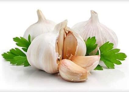 Clean with garlic